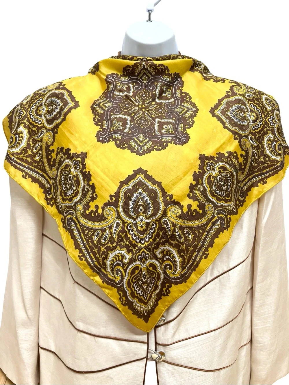 (2) Silk Scarf /Bandana 23